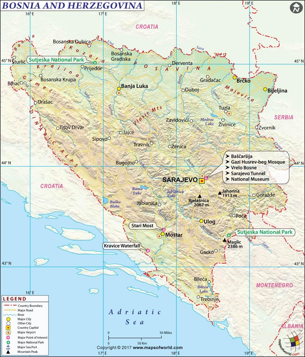 Bosna ülkenin göster